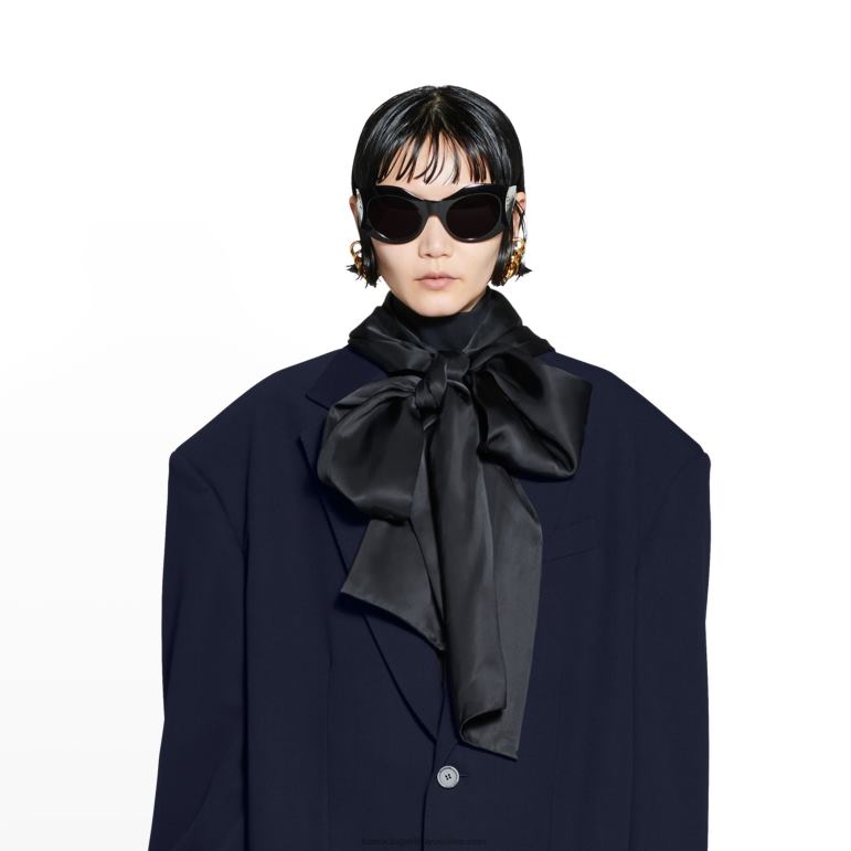 asit mavisi DBJ0F71 kadın büyük boy ceket Balenciaga