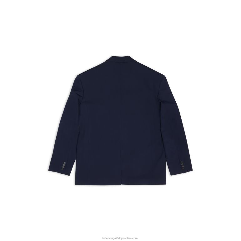 asit mavisi DBJ0F71 kadın büyük boy ceket Balenciaga