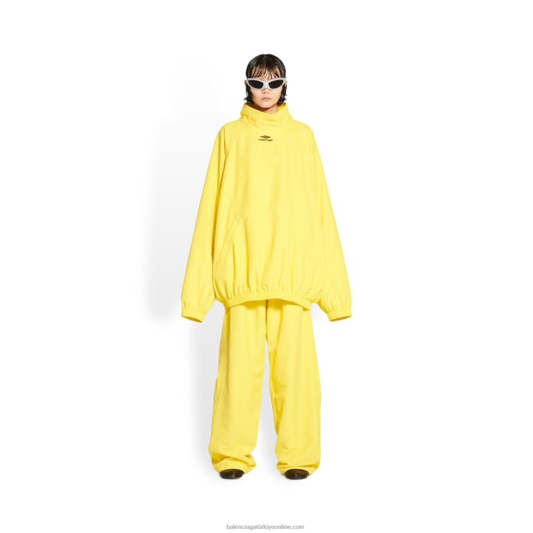 sarı DBJ0F1146 kadın 3b spor ikonu pull-over eşofman ceketi Balenciaga
