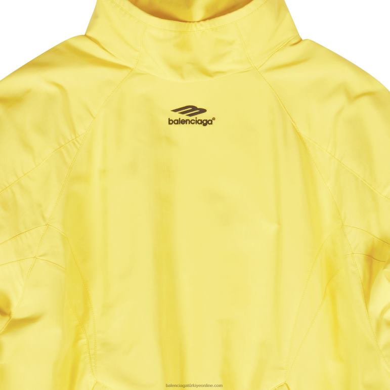 sarı DBJ0F1146 kadın 3b spor ikonu pull-over eşofman ceketi Balenciaga