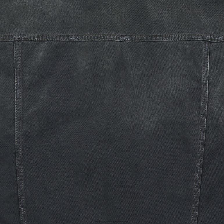 siyah DBJ0F1087 kadın adidas büyük boy ceket Balenciaga