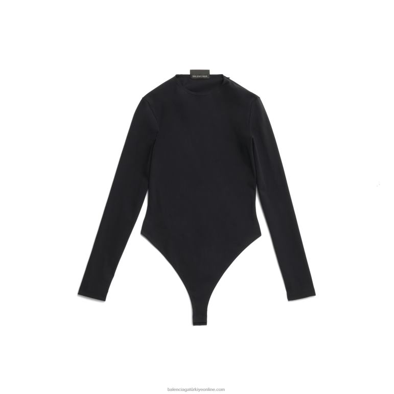 asit yeşili/siyah DBJ0F76 döngü dışında kadın top Balenciaga