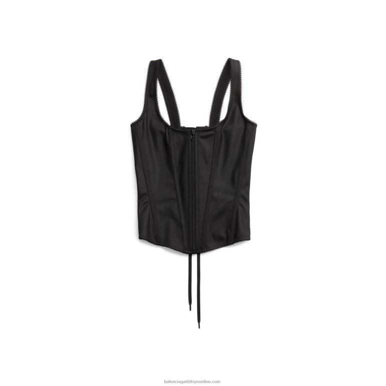 fuşya DBJ0F39 kadın tank top korse Balenciaga