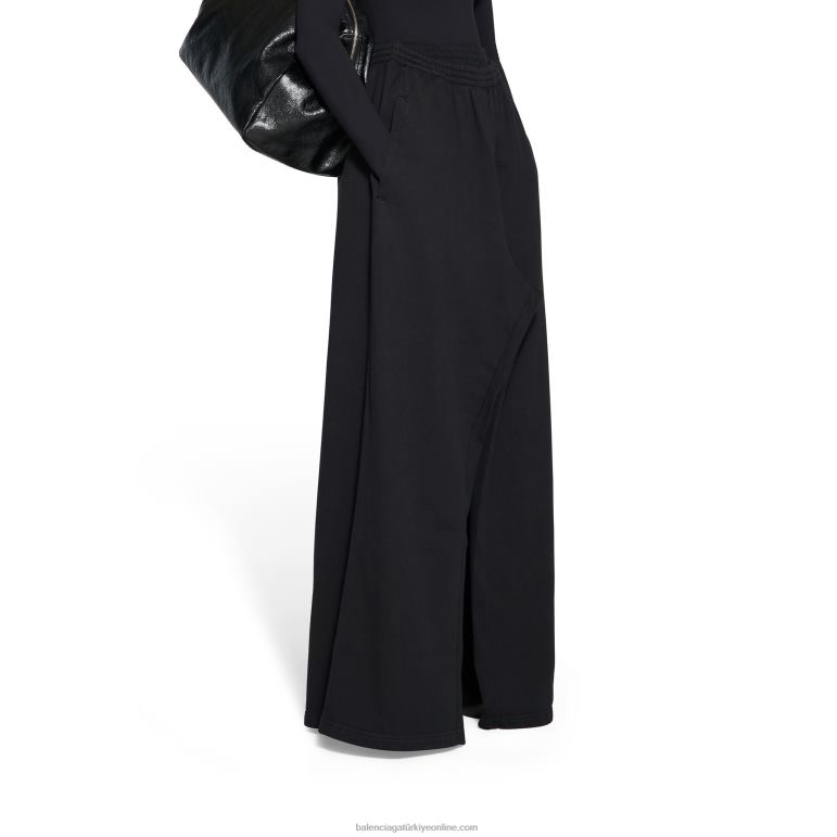 kireç DBJ0F42 kadın önlük pantolon etek küçük kesim Balenciaga