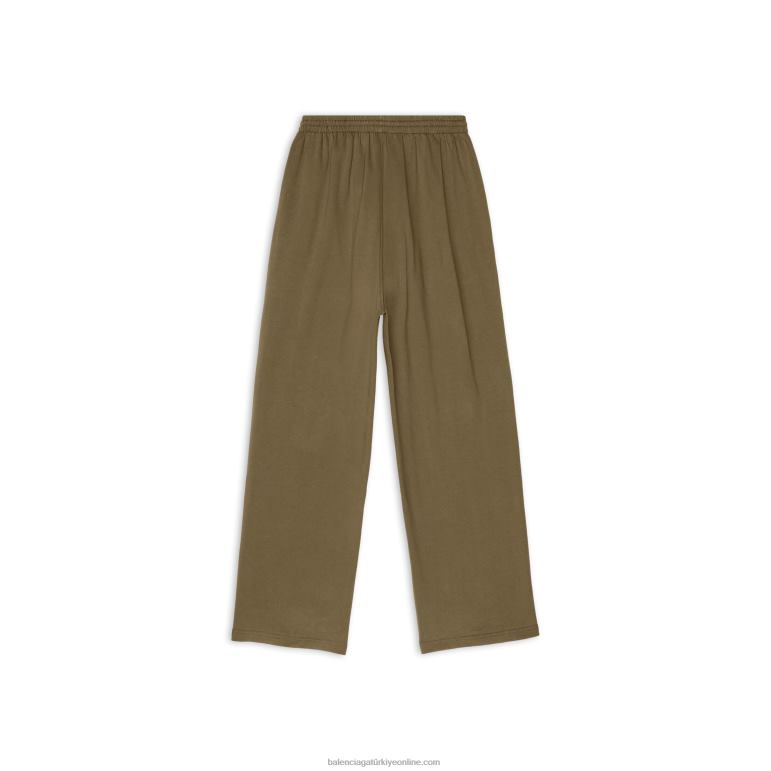 kaki DBJ0F987 kadın siyasi kampanya koşu pantolonu Balenciaga