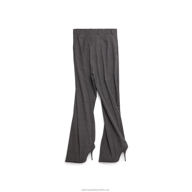 siyah beyaz DBJ0F25 kadın bıçak özel pantolon Balenciaga