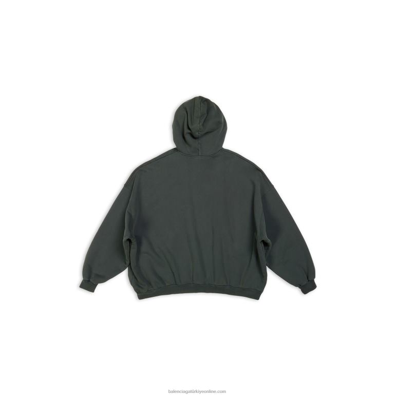yeşil DBJ0F933 adidas kapşonlu büyük boy Balenciaga